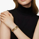 Diamond Edge Meander Bracelet